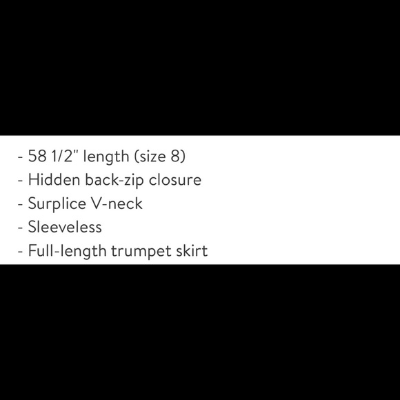 eliza j surplice trumpet gown - Picture 9 of 9